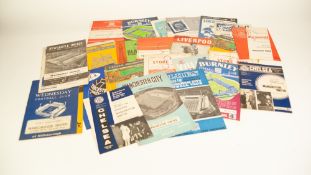 69 MANCHESTER UNITED AWAY PROGRAMMES FROM THE 1960's