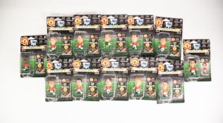 'CORINTHIAN' - COLLECTION OF 24 FIGURES OF MANCHESTER UNITED PLAYERS FROM THE 1990's/ 2000'S and