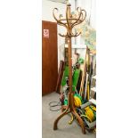 A LARGE BENTWOOD HAT AND COAT STAND (A.F.)