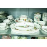 FIVE PIECES OF ROYAL WORCESTER TO INCLUDE; TWO EVESHAM OVEN TO TABLE ITEMS (5)