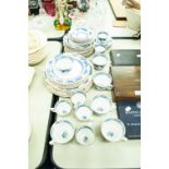 BOOTHS 'DRAGON' PATTERN, TEA, COFFEE AND DINNER WARES, APPROX 50 PIECES