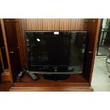 SELLO 22" FLAT SCREEN TV. WITH REMOTE CONTROL