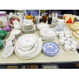 MISC DINNER WARES TO INCLUDE CAULDRON PART DINNER SERVICE, CZECHOSLOVAKIAN PART DINNER SERVICE AND