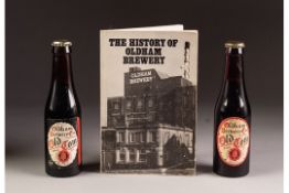 BASS PRINCES ALE, JULY 23rd 1929, TWO 180ml BOTTLES OF OLDHAM BREWERY 'OLD TOM STONG ALE' AND 'THE