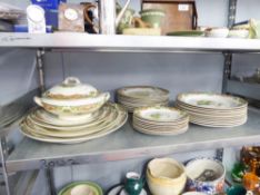 A WEDGWOOD WHITELEY DINNER SERVICE FOR 12 PERSONS