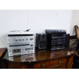 SHARP SEPARATES STEREO EQUIPMENT TO INCLUDE; TURNTABLE, MODEL RP-21, AMPLIFIER SM-21, TUNER ST-21