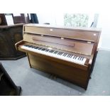 A MODERN KEMBLE (LONDON) MAHOGANY UPRIGHT PIANO