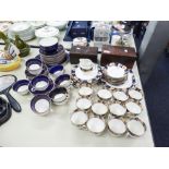 EARLY TWENTIETH CENTURY OSBORNE CHINA 'EMO' PATTERN TEA SERVICE FOR 12 PERSONS, 39 PIECES (ONE CUP