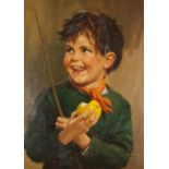 COLIN CRAIG (Walter Lambert) (MODERN) OIL PAINTING ON CANVAS BOARD 'Bobby' Signed, labelled verso 26