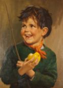 COLIN CRAIG (Walter Lambert) (MODERN) OIL PAINTING ON CANVAS BOARD 'Bobby' Signed, labelled verso 26