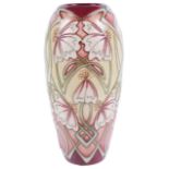 A contemporary Moorcroft trial vase by Rachel Bishop, circa 2002