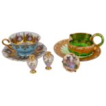 A collection of Limoges, Hirsch and JK Decor glasswares