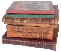 A collection of various books and publications including La Baionnette, various issues. Redoute pier