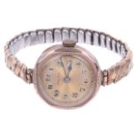 A 9ct gold Rolex ladies wristwatch