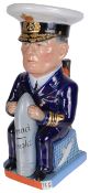 A Wilkinson Sir Francis Carruthers Gould 'Admiral David Beatty' Toby jug dated 1918