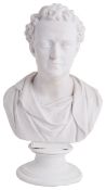 A Royal Copenhagen Eneret bust, late 19th century