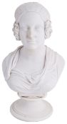 A Royal Copenhagen Eneret bust, late 19th century