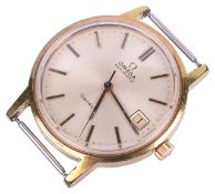 An Omega gold plated gentleman's automatic wristwatch