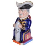 A Wilkinson Sir Francis Carruthers Gould 'David Lloyd George' Toby jug dated 1917