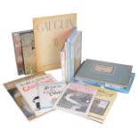 A collection of 20th century artists and cartoon related books