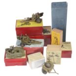 A collection of W Britain boxed Military vehicles