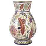 A Zsolnay Pecs ceramic vase, late 19th century