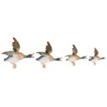 A set of Beswick flying mallards