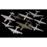 A collection of vintage Dinky Toy Military Aircraft