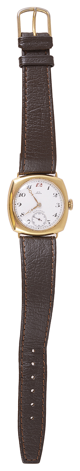 An 18ct gold Longines Jays London gentleman's wristwatch