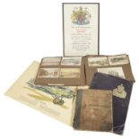 An interesting collection of 1920's campaign personal and military photographs and other ephemeral