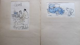 Smilby, Francis Wilford-Smith ten original cartoon artworks Punch magazine