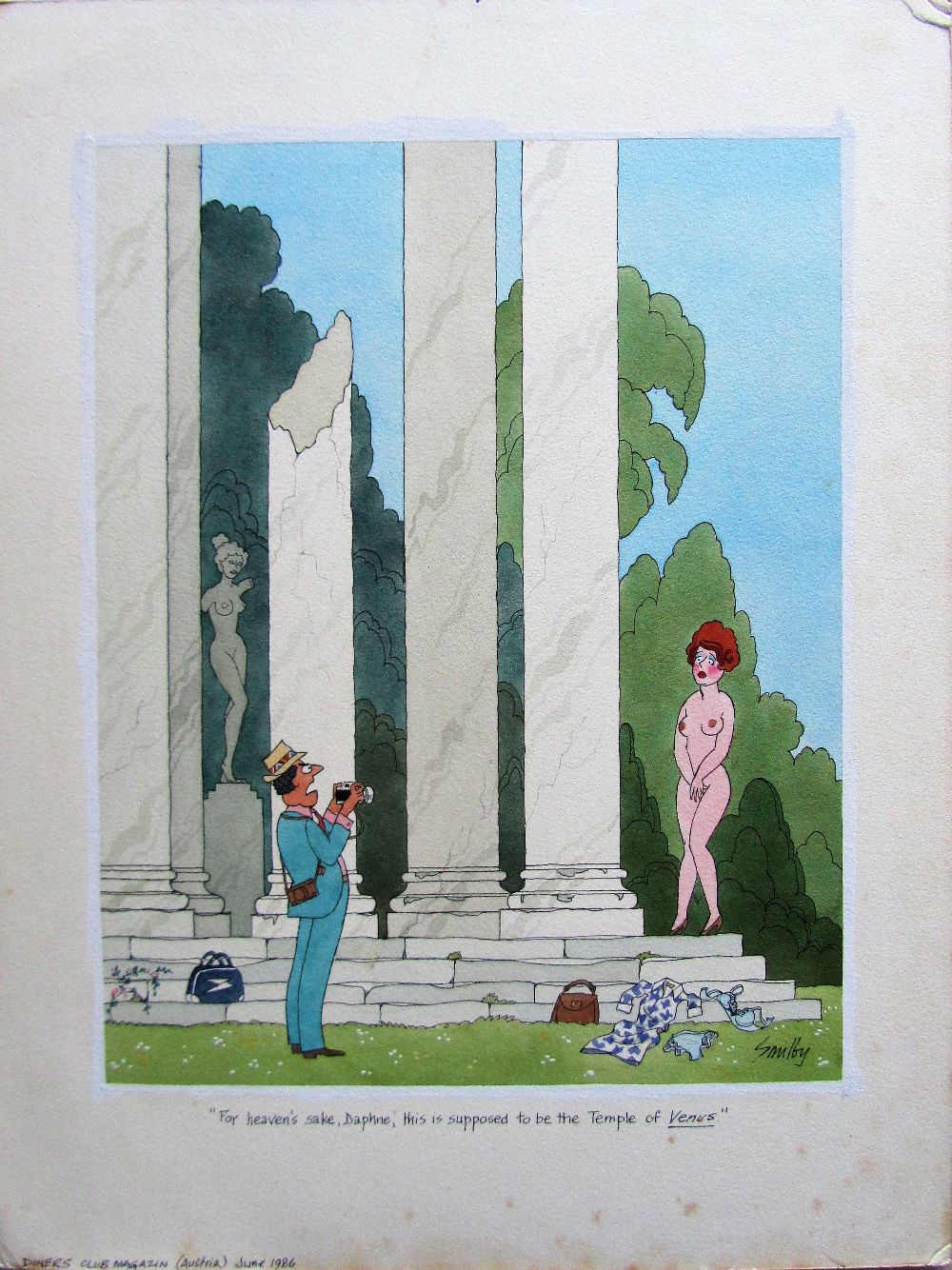 Smilby, Francis Wilford-Smith For heaven’s sake, Daphne, this is supposed to be the Temple of Venus