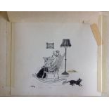 Smilby, Francis Wilford-Smith a collection of Playboy cartoons and artists rough sketches