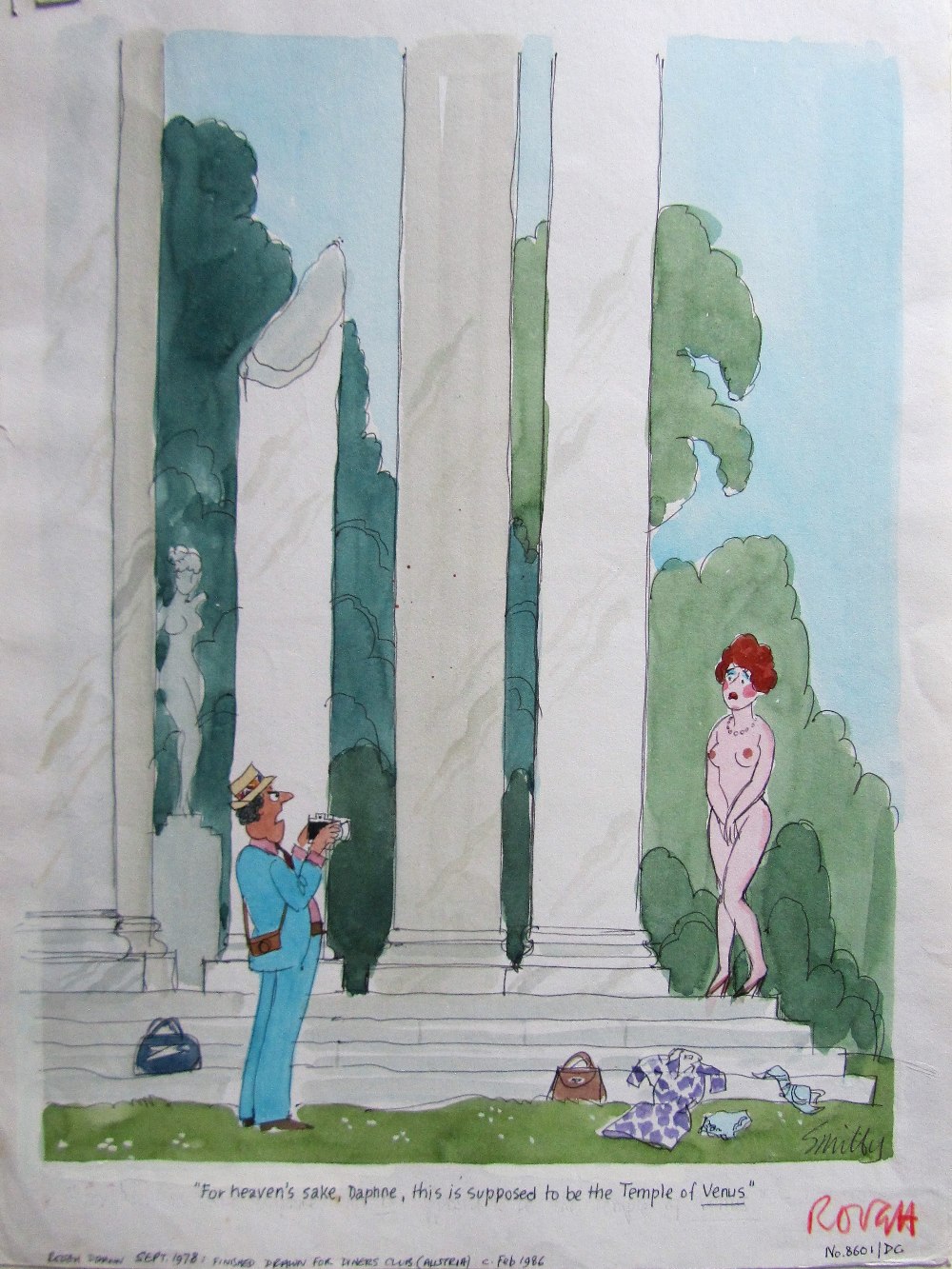 Smilby, Francis Wilford-Smith For heaven’s sake, Daphne, this is supposed to be the Temple of Venus - Image 2 of 2