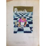 Smilby, Francis Wilford-Smith a collection of artists rough workups for cartoons in Punch Magazine