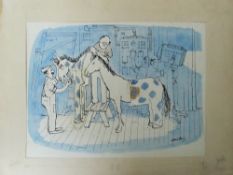 Smilby, Francis Wilford-Smith ten original cartoon artworks Punch magazine,