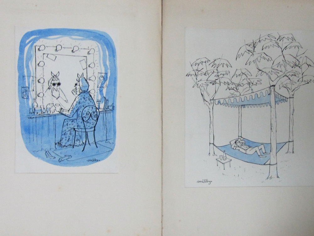 Smilby, Francis Wilford-Smith nine original cartoon artworks Punch magazine - Image 5 of 5