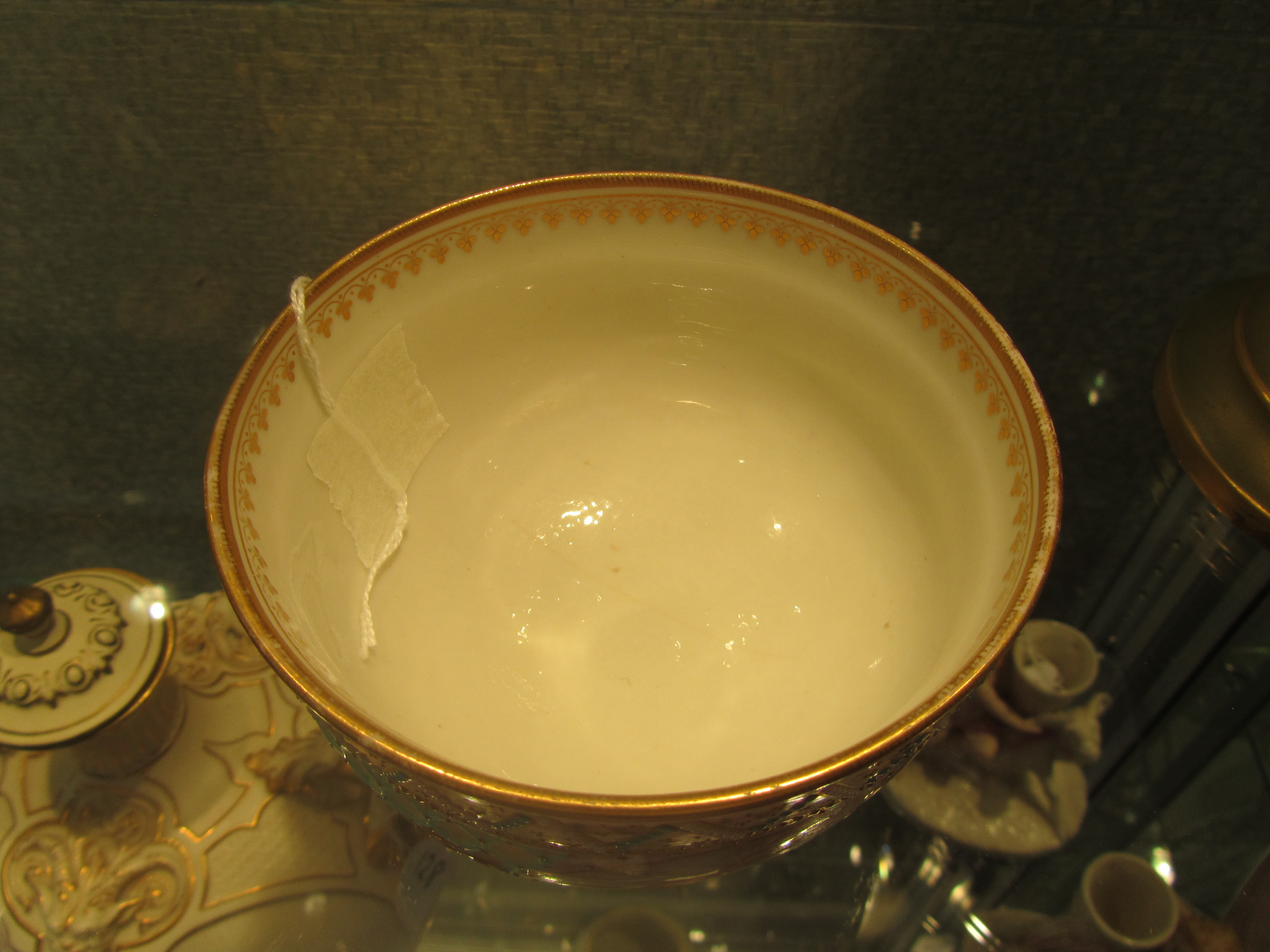 A Royal Worcester cabinet reticulated bowl attributed to George Owen - Image 10 of 10