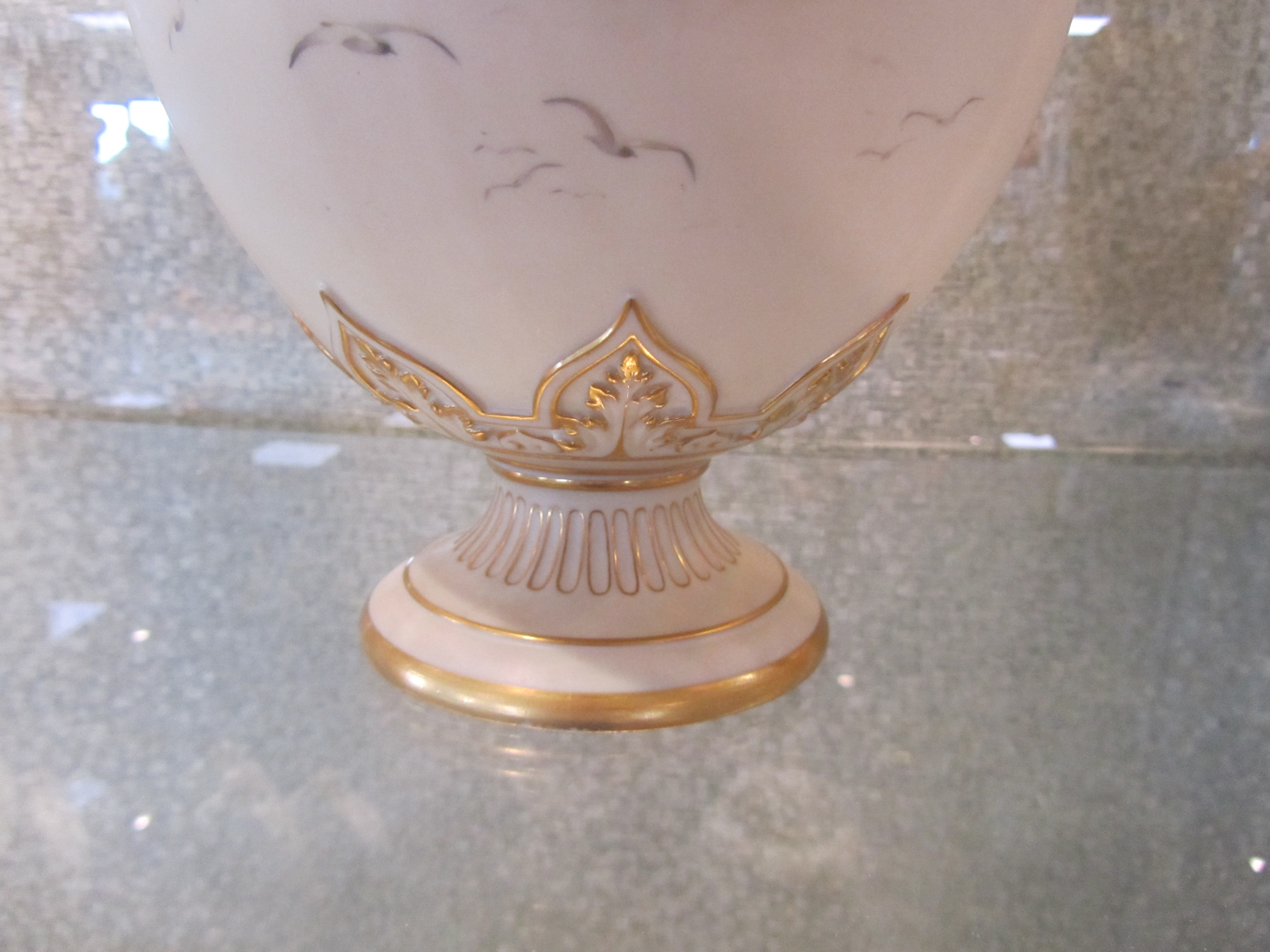 A Royal Worcester twin handled vase and cover Edward Salter, c1893 - Image 12 of 15