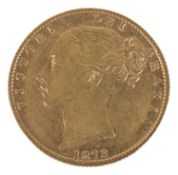 A Queen Victoria 1873 gold full sovereign, Sydney Mint