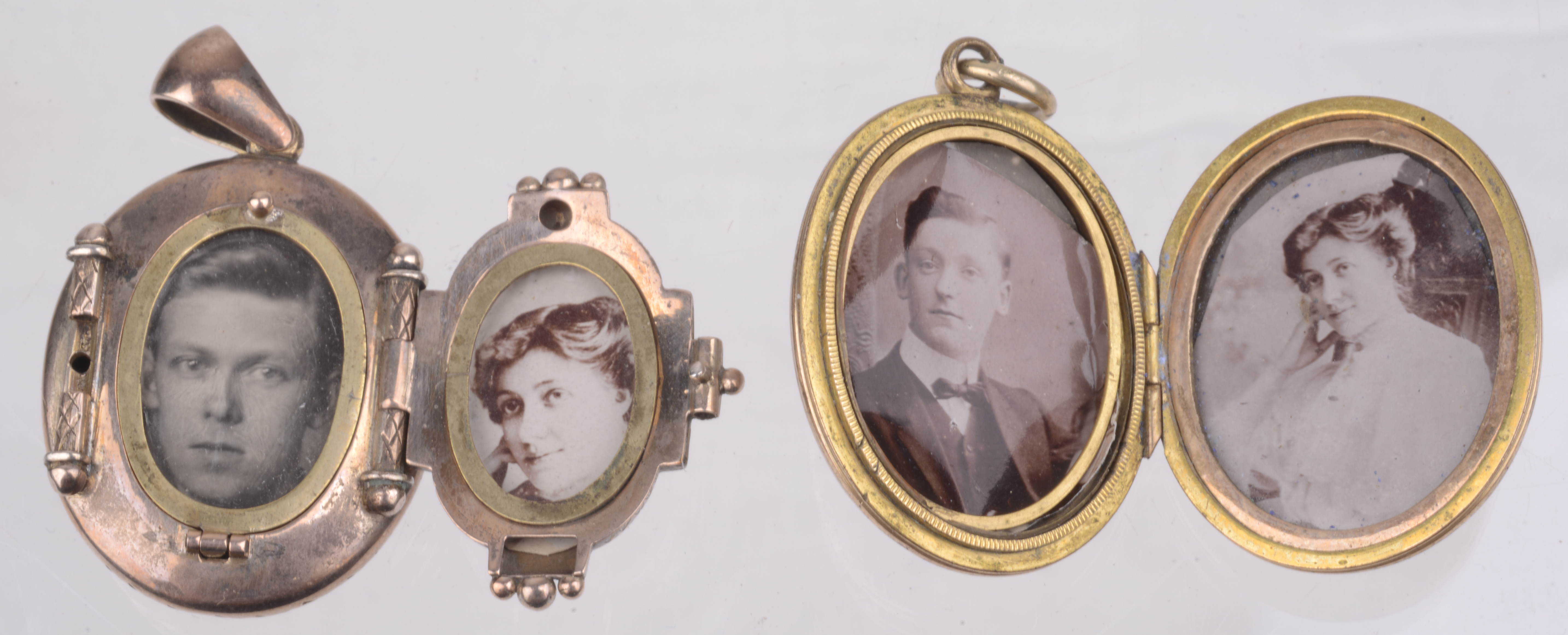 Vict. 'unfolding' multiple picture locket and another Vict. locket(2) - Bild 2 aus 2