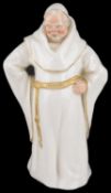 A Royal Worcester figure of a monk, circa 1890