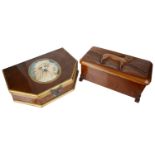 Two novelty trinket jewellery boxes(2)