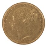 A Queen Victoria 1853 gold full sovereign