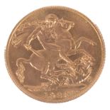 A George V 1925 gold full sovereign