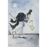 Ronald Searle CBE HRWS (Brit., 1920-2011) three humorous prints (3)