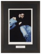 Photographic print of John Lennon and Yoko Ono Feb70 by Penny Tweedie