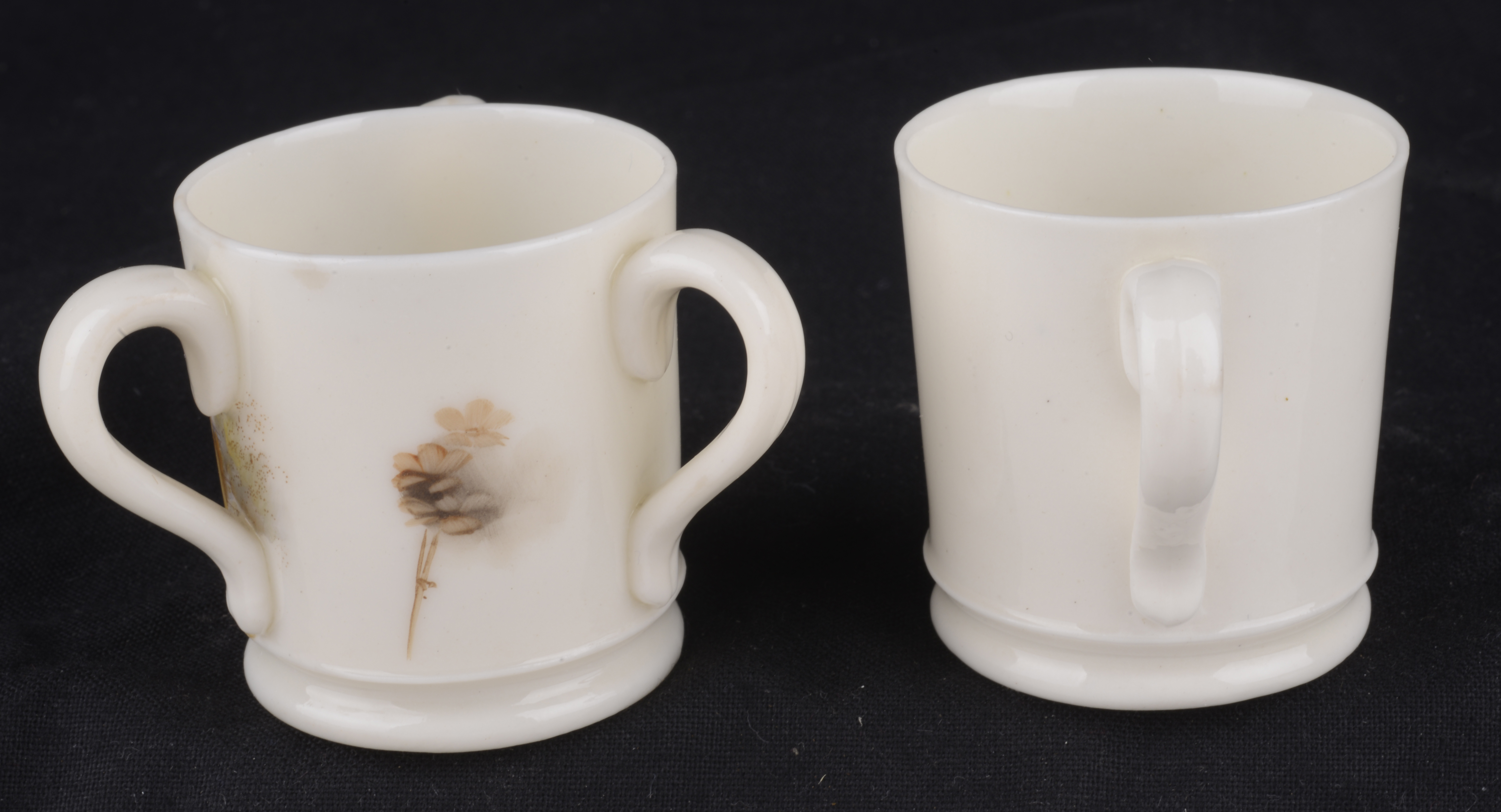 A Royal Worcester miniature porcelain mug (2) - Image 2 of 3