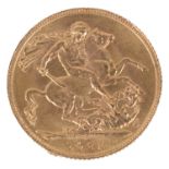 A George V 1925 gold full sovereign