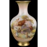 A Royal Worcester vase, circa 1910